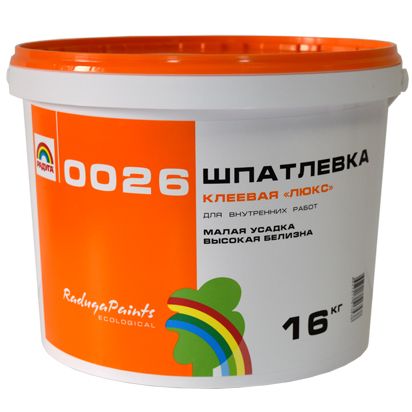 Шпатлевка масляно-клеевая  Радуга 0026 ЛЮКС (Радуга) 16 кг