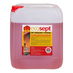 Огнебиозащитный состав Ecosept огнебио проф  5 кг (с усилен. действ. для древес., I и II-я гр.ОЗ)