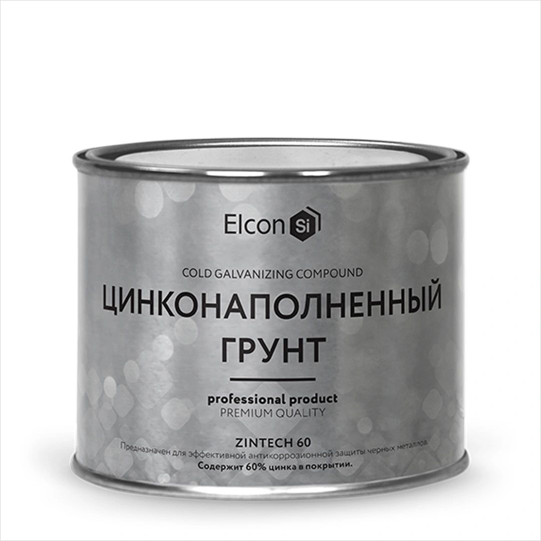 Грунт-эмаль Elkon Zintech 60,  цинконаполненная  0,7 кг (Elkon)