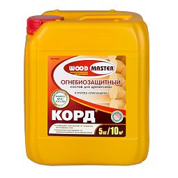 Огнебиозащитный состав Корд  10 кг (II-я гр. ОЗ)