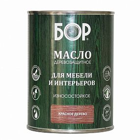 !Масло деревозащитное для  мебели и интерьеров БОР износостойкое. база С