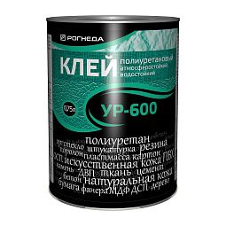Клей УР-600 полиуретановый (пвх,резина,кожа) 0,75л
