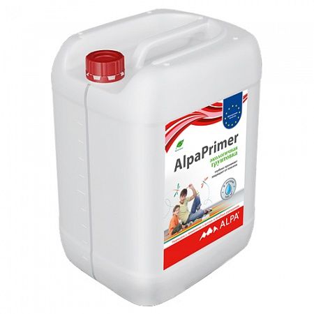 Грунтовка АЛЬПАПРАЙМЕР зима/лето 1л. глубокого проникновения. для внут. и наруж. работ