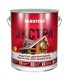 АКВАТЕКС-Экстра  защитное текстурное покр. [Б/цвет. 2,7 л,от плесени,гниения,синевы]