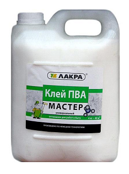 Клей ПВА Мастер универс. Лакра (морозост.,для дерева) 4 кг