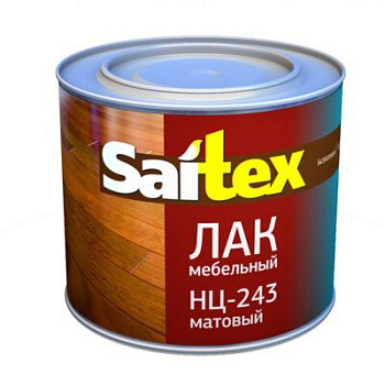 Лак НЦ-243 матовый 1,7 кг (Сайвер)