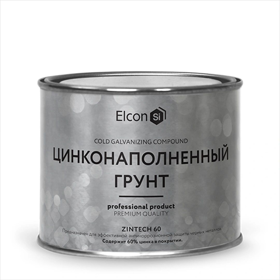 Грунт-эмаль Elkon Zintech 60,  цинконаполненная  0,7 кг (Elkon)