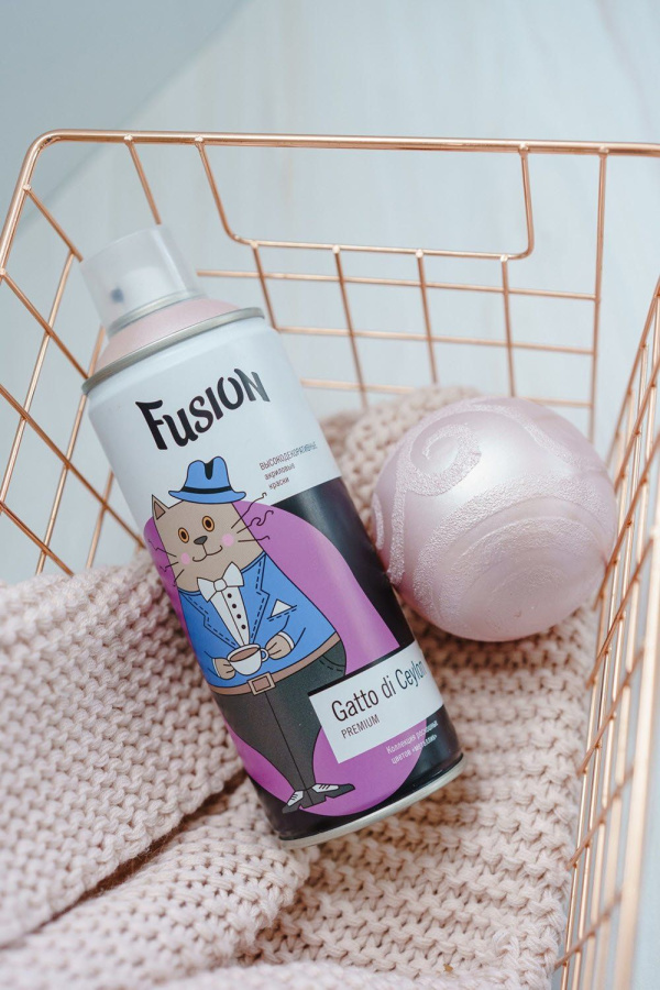 Краска акриловая Розовый опал FUSION Gatto di Ceylon (в бал. 520 мл) (Церта)