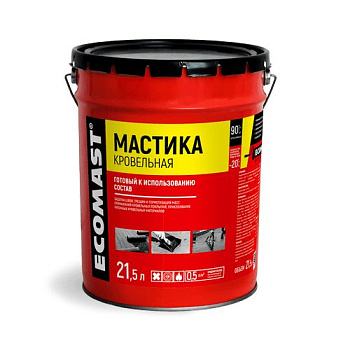 Мастика кровельная  5 л ECOMAST